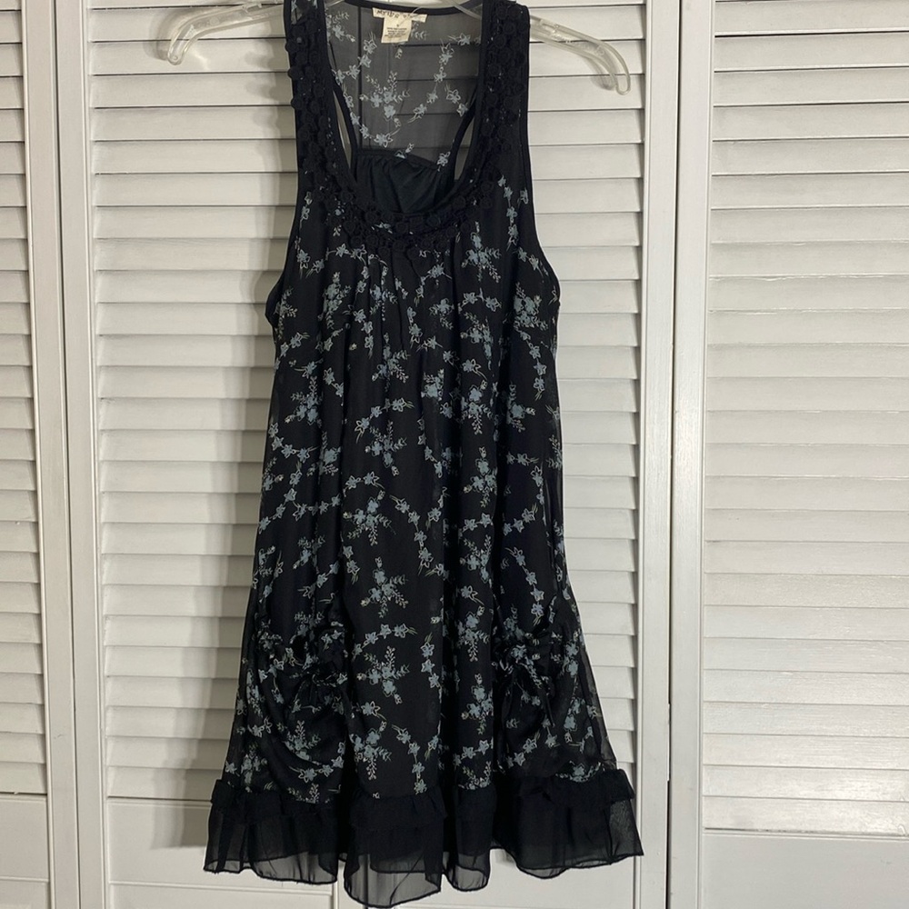 Woman’s sleeveless summer dress or top